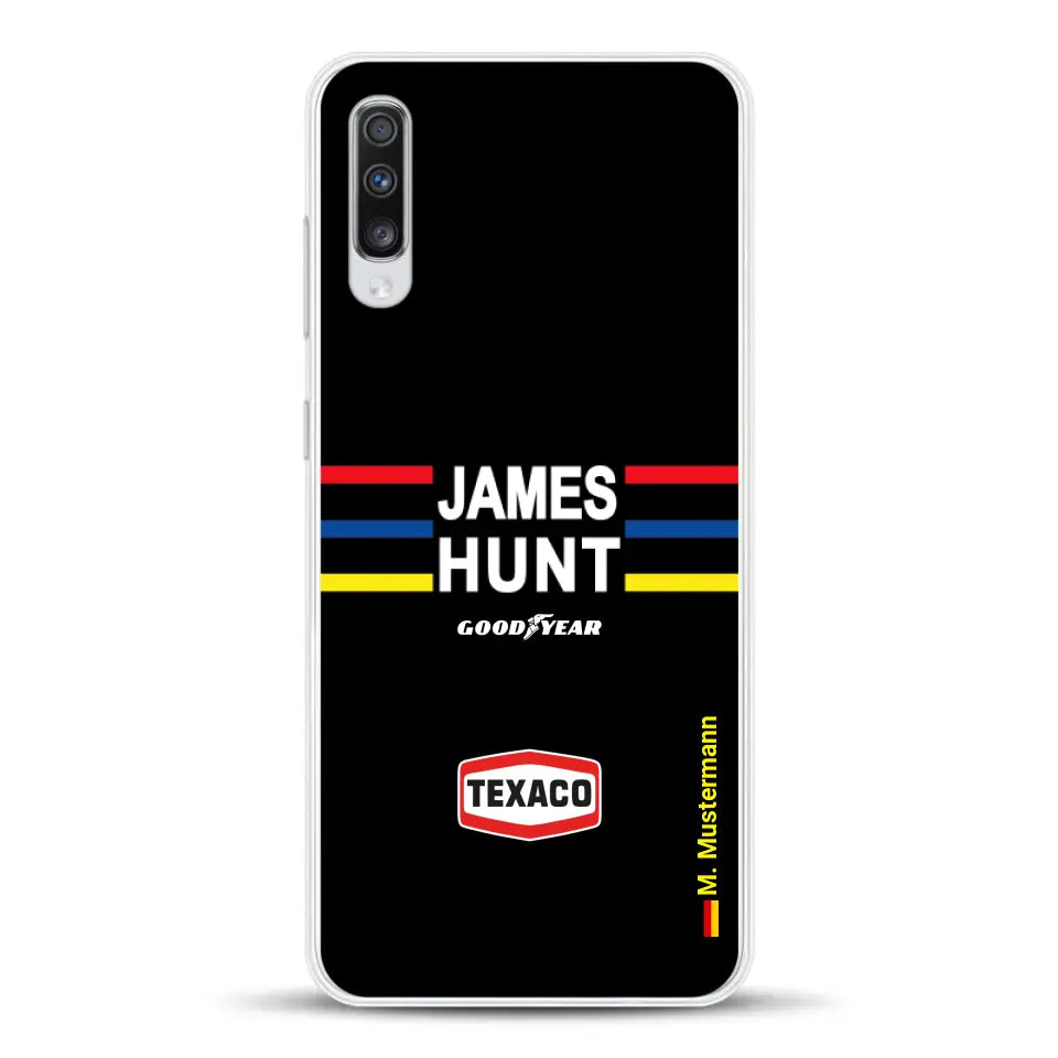 James Hunt Helm Livery - Individuelle Handyhülle für Samsung