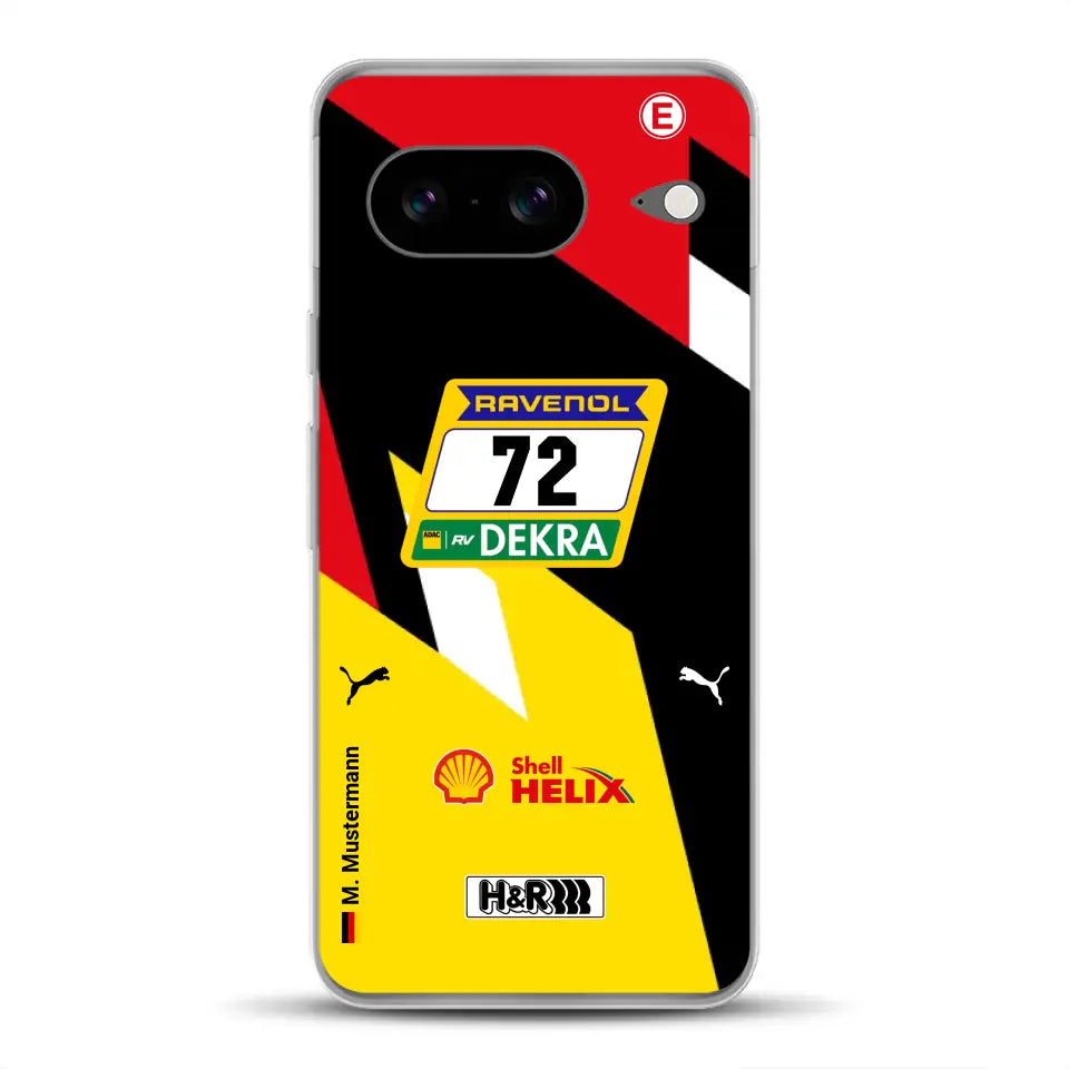 RMG M4 GT3 #72 Nürburgring 24h Qualifiers 2024 Livery - Custom phone case for Google