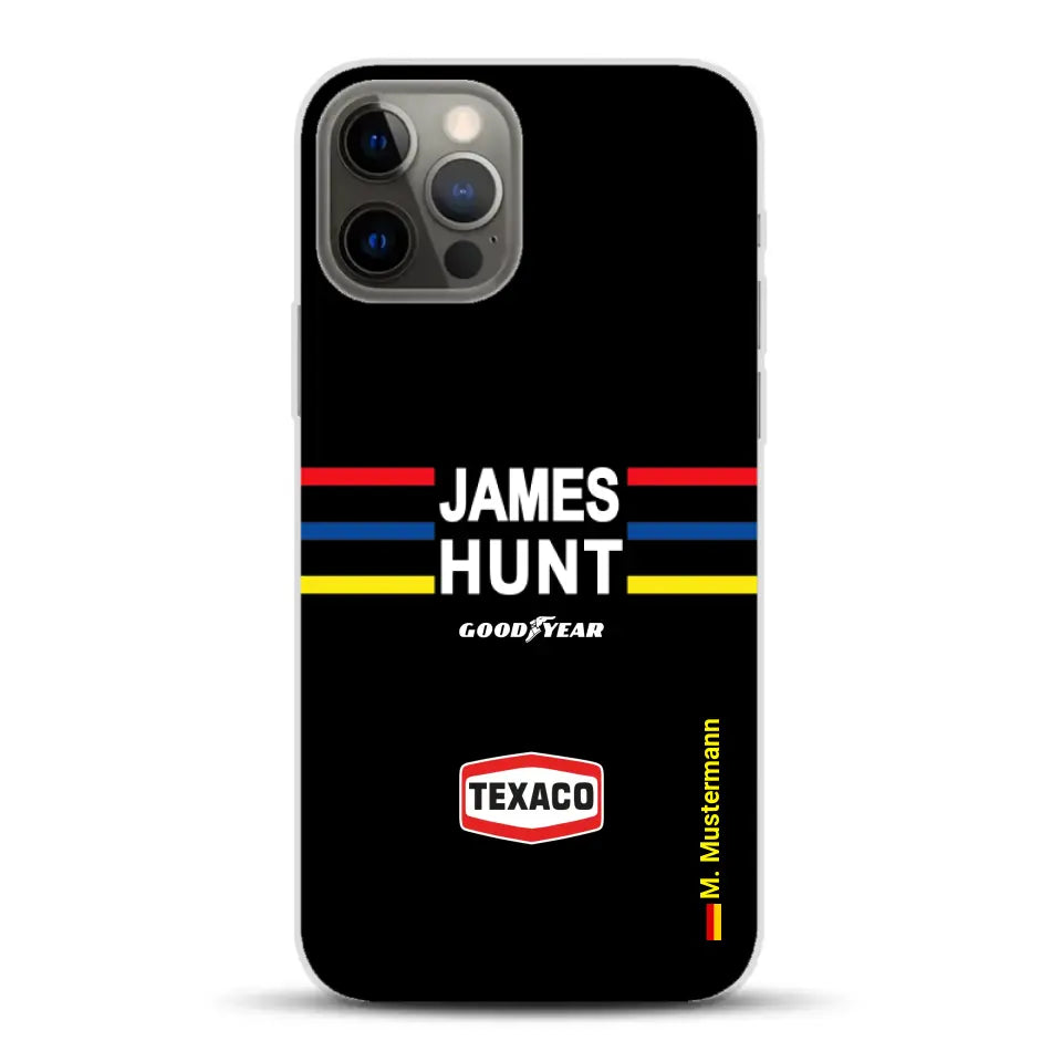 James Hunt Helm Livery - Individuelle Handyhülle für iPhone