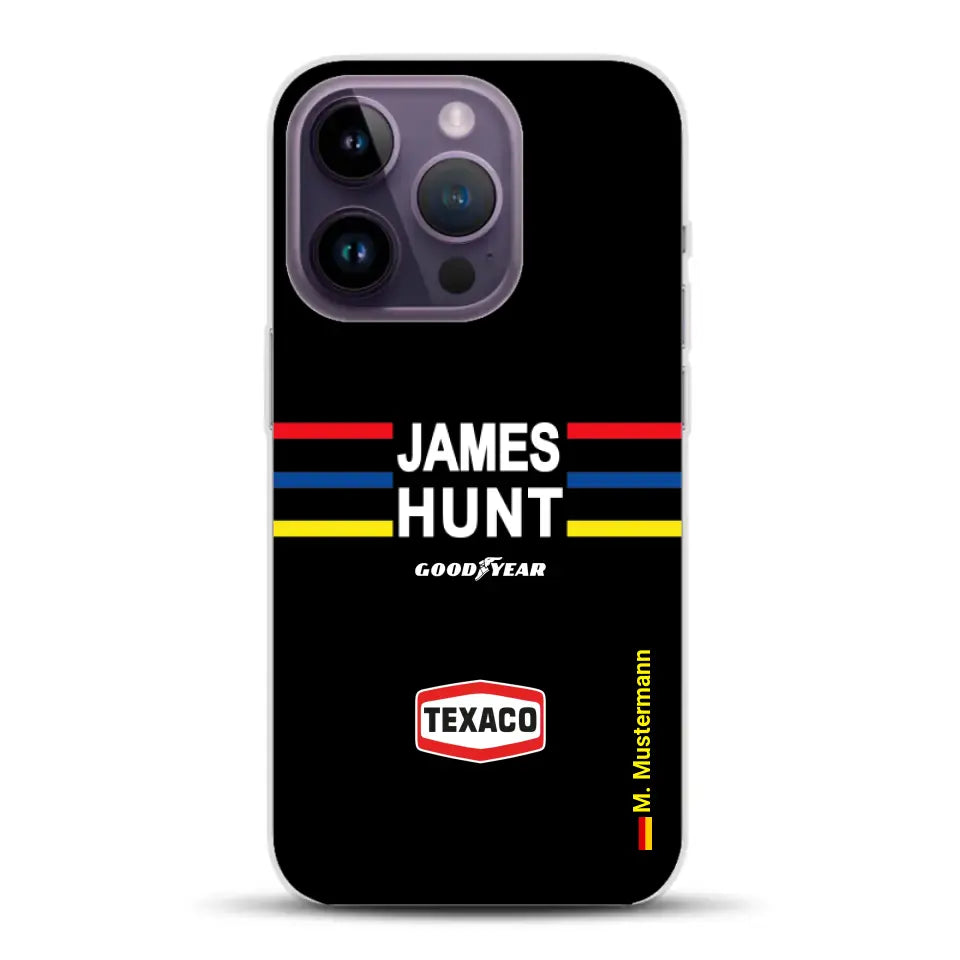 James Hunt Helm Livery - Individuelle Handyhülle für iPhone