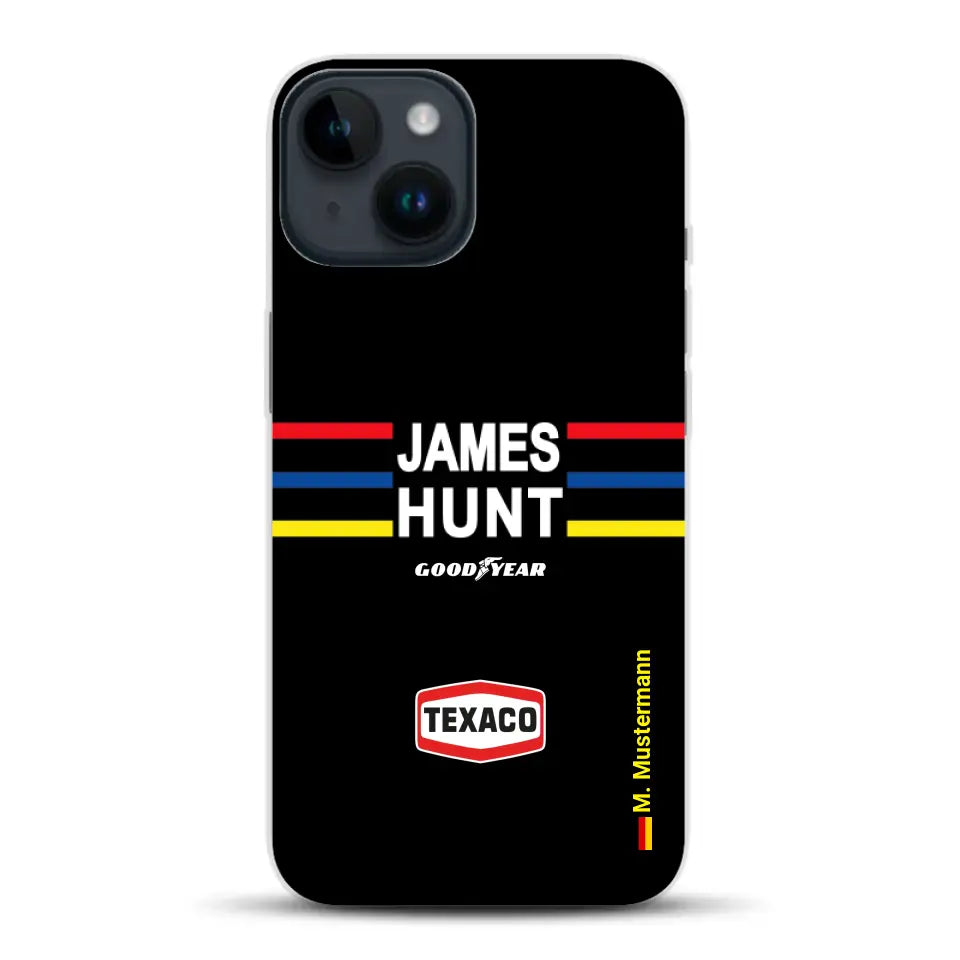 James Hunt Helm Livery - Individuelle Handyhülle für iPhone