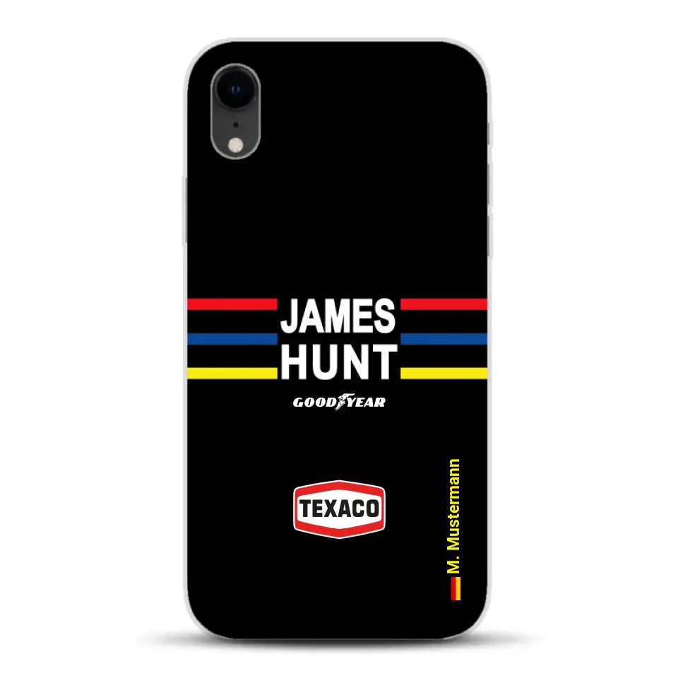 James Hunt Helm Livery - Individuelle Handyhülle für iPhone