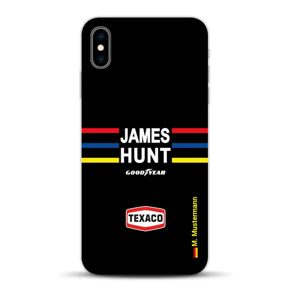 James Hunt Helm Livery - Individuelle Handyhülle für iPhone
