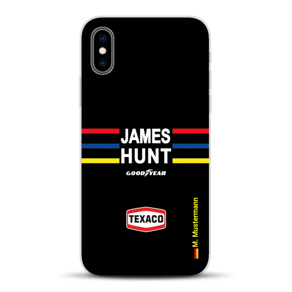 James Hunt Helm Livery - Individuelle Handyhülle für iPhone