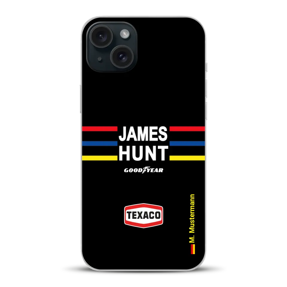 James Hunt Helm Livery - Individuelle Handyhülle für iPhone