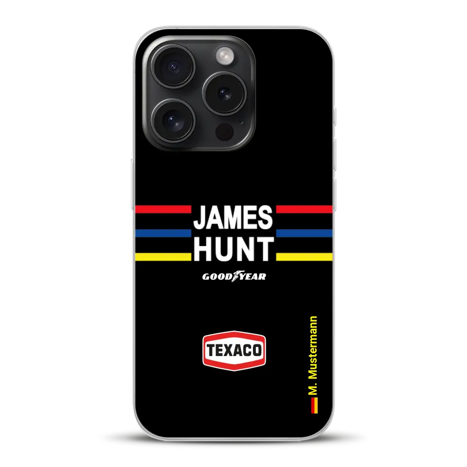James Hunt Helm Livery - Individuelle Handyhülle für iPhone