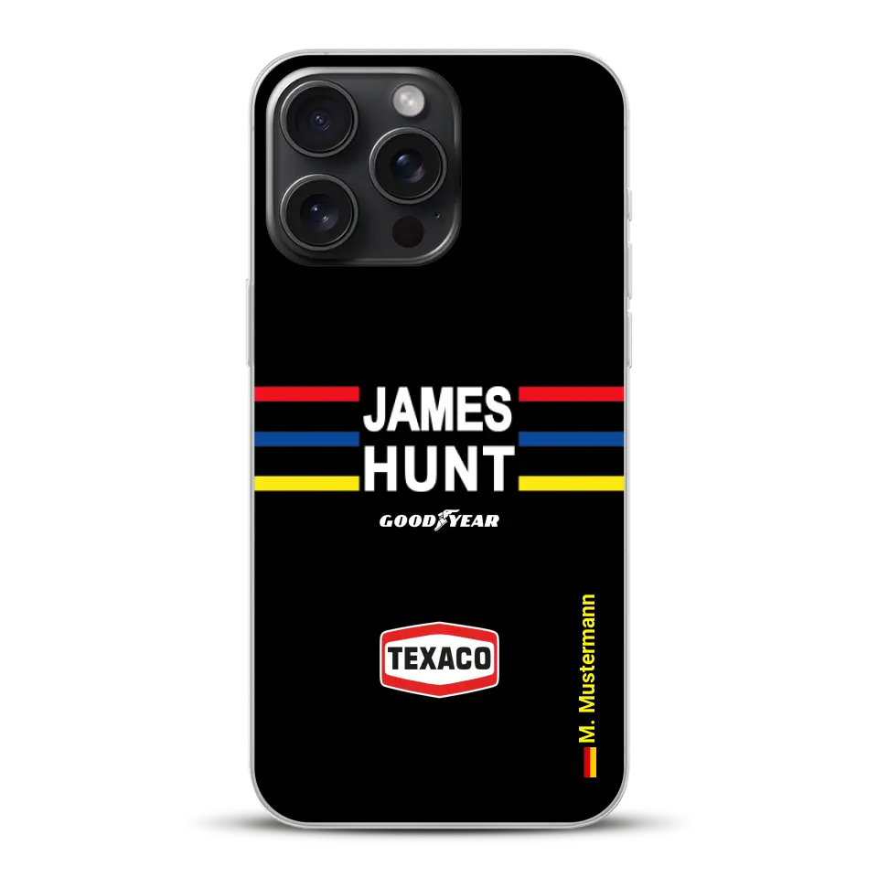 James Hunt Helm Livery - Individuelle Handyhülle für iPhone
