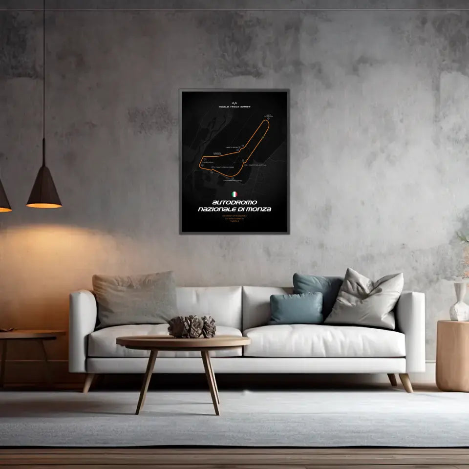 Monza - Custom wall art