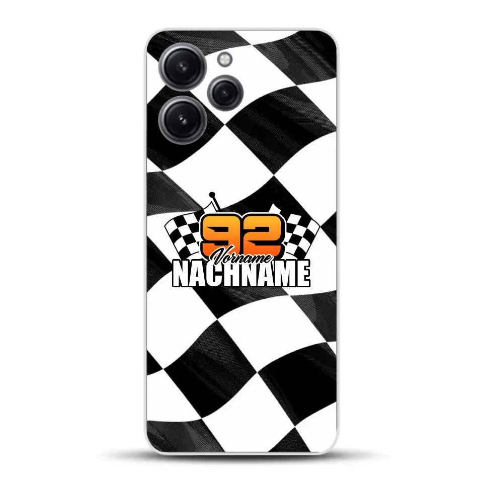 Checkered #1 - Custodia per cellulare personalizzata per Xiaomi