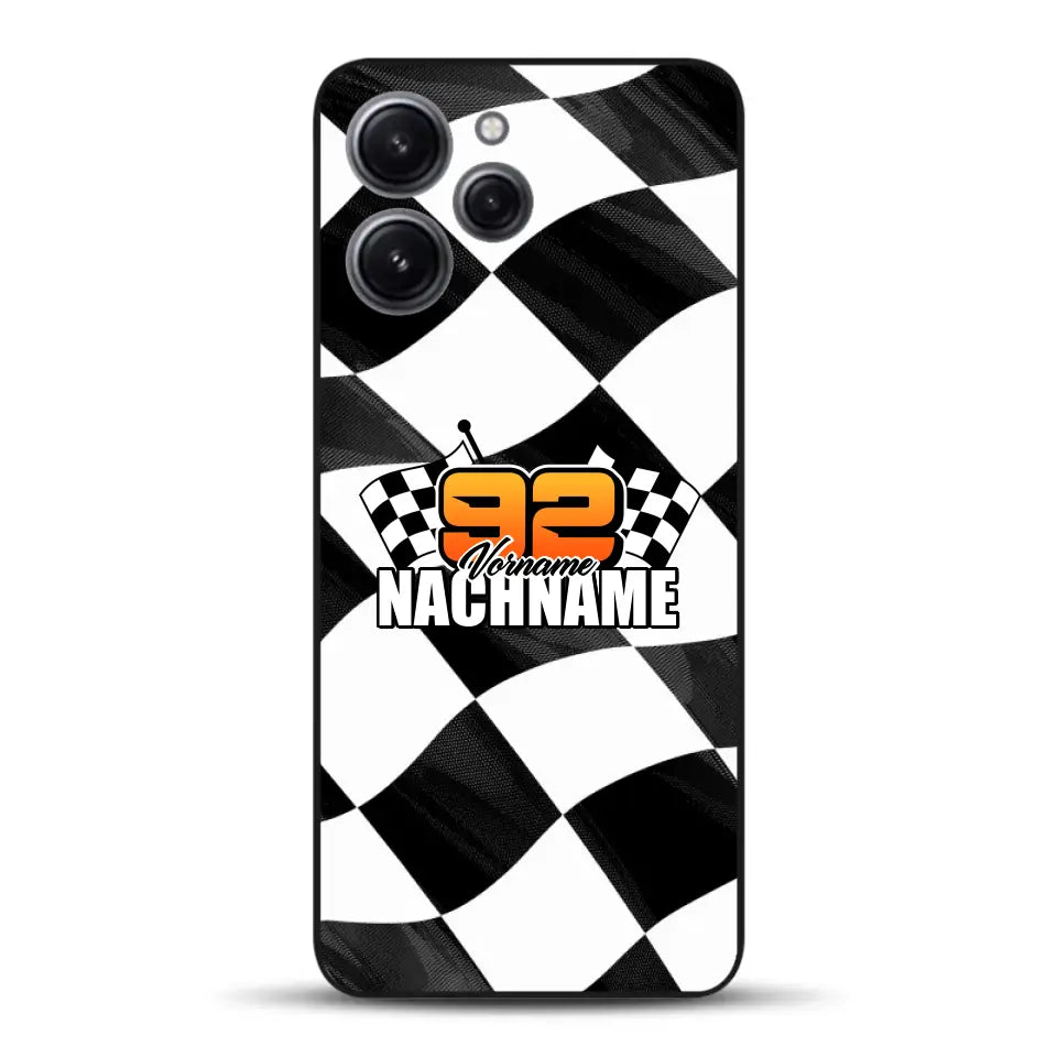 Checkered #1 - Custodia per cellulare personalizzata per Xiaomi