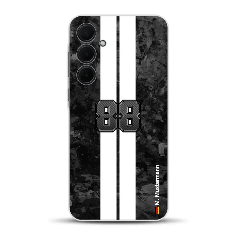 Carbon Style #2 - Individuelle Handyhülle für Samsung