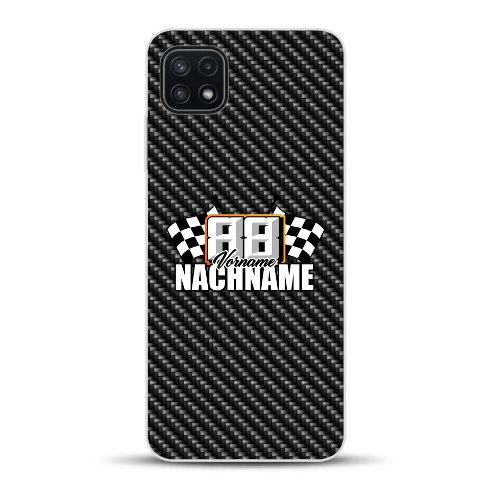 Carbon style #1 - Custom phone case for Samsung