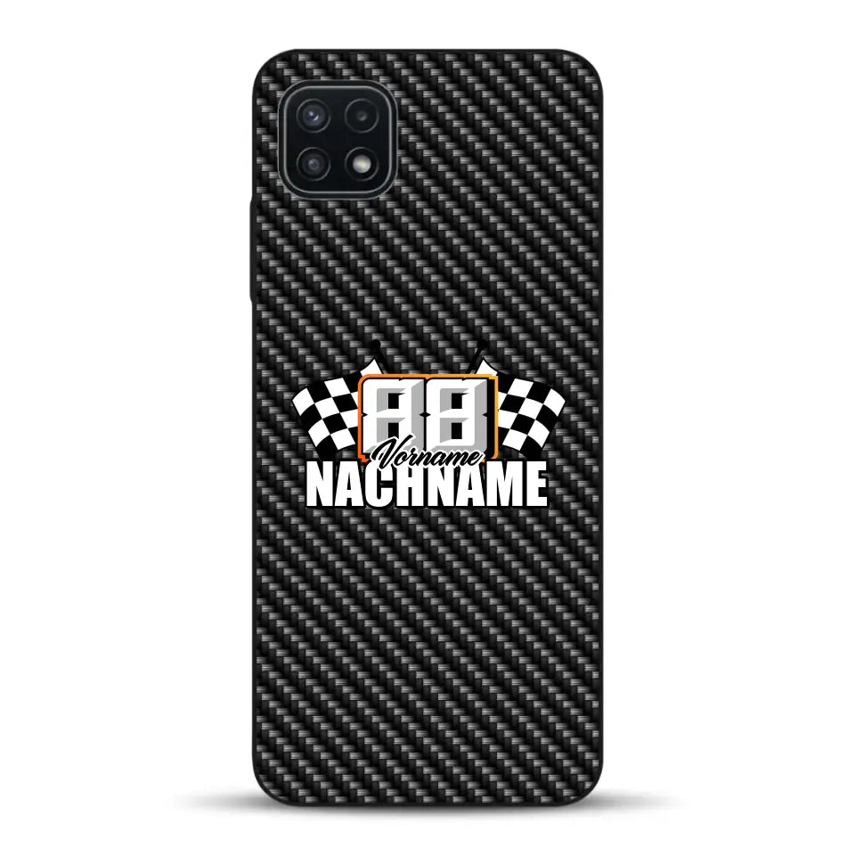 Carbon style #1 - Custom phone case for Samsung