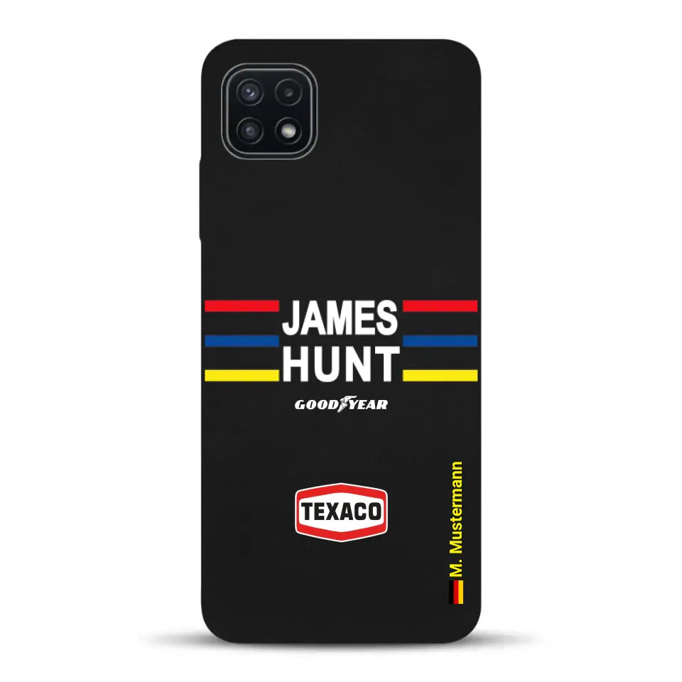 James Hunt Helm Livery - Individuelle Handyhülle für Samsung