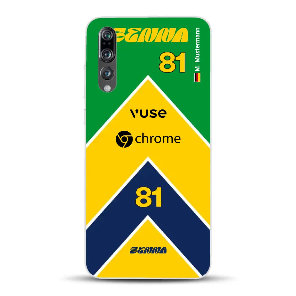 McL F1 Senna Monaco 2024 Livery - Individuelle Handyhülle für Huawei