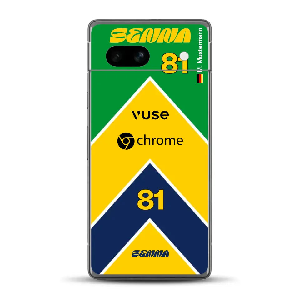 McL F1 Senna Monaco 2024 Livery - Custodia per cellulare personalizzata per Google