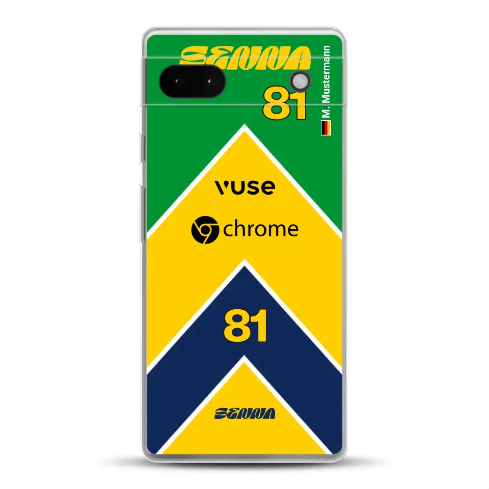 McL F1 Senna Monaco 2024 Livery - Custodia per cellulare personalizzata per Google