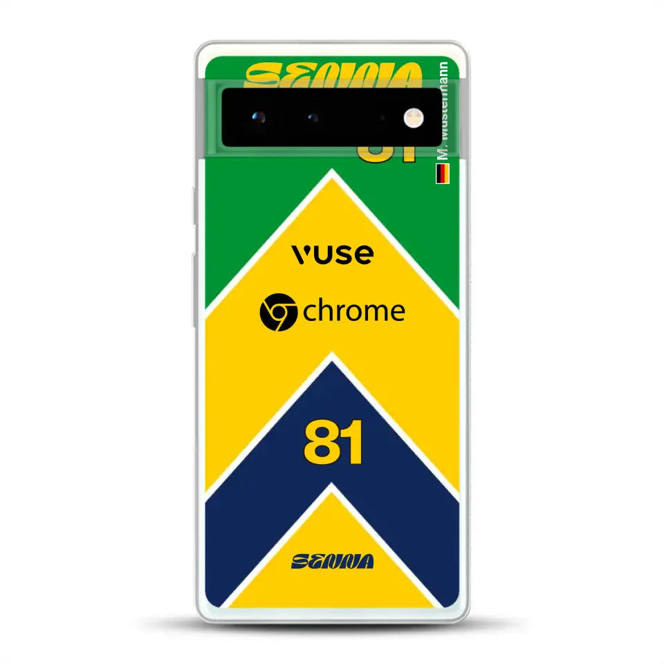 McL F1 Senna Monaco 2024 Livery - Custodia per cellulare personalizzata per Google