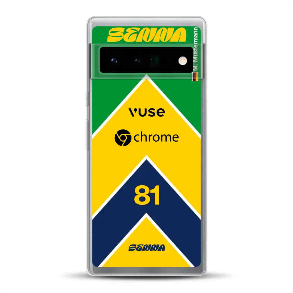 McL F1 Senna Monaco 2024 Livery - Custodia per cellulare personalizzata per Google