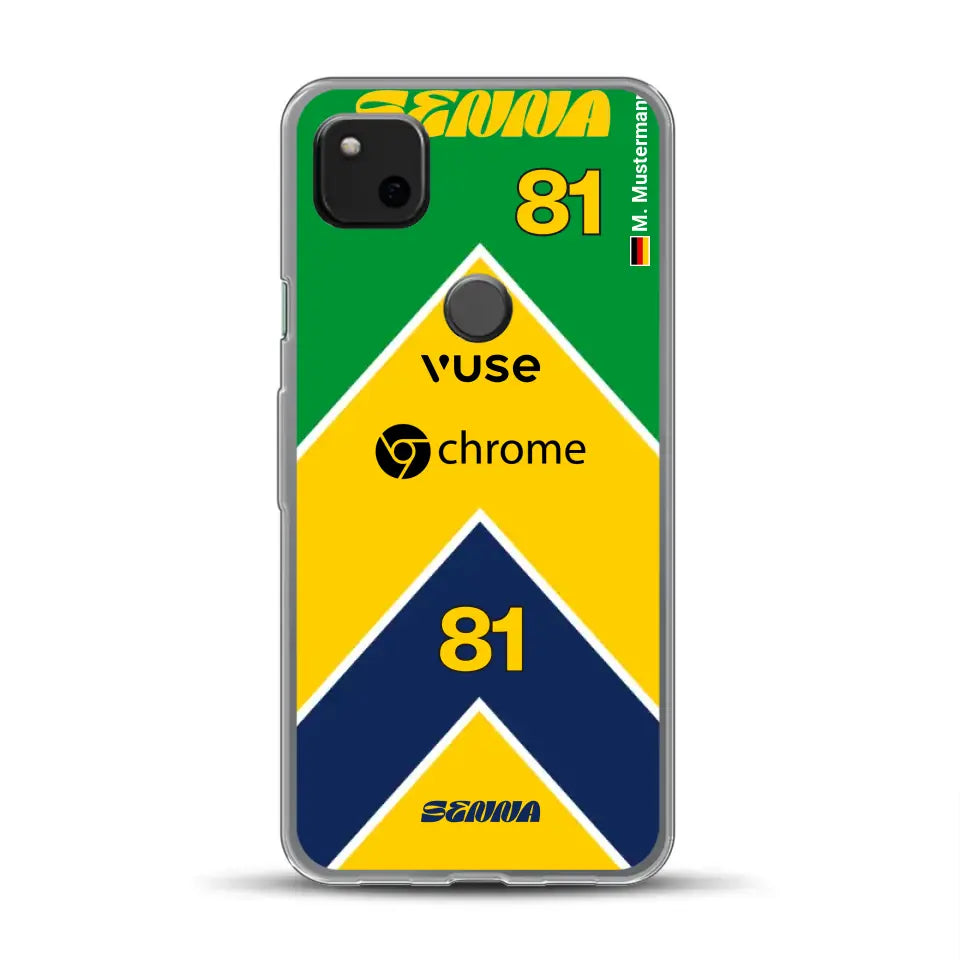 McL F1 Senna Monaco 2024 Livery - Custodia per cellulare personalizzata per Google