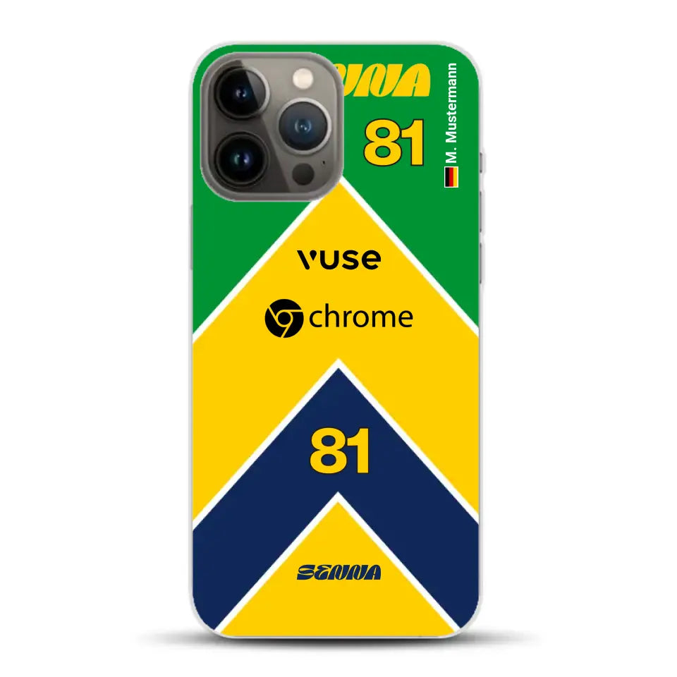 McL F1 Senna Monaco 2024 Livery - Individuelle Handyhülle für iPhone