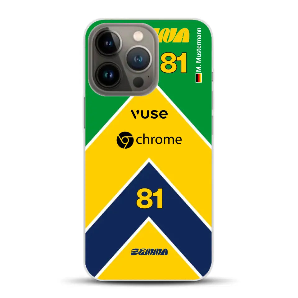 McL F1 Senna Monaco 2024 Livery - Individuelle Handyhülle für iPhone