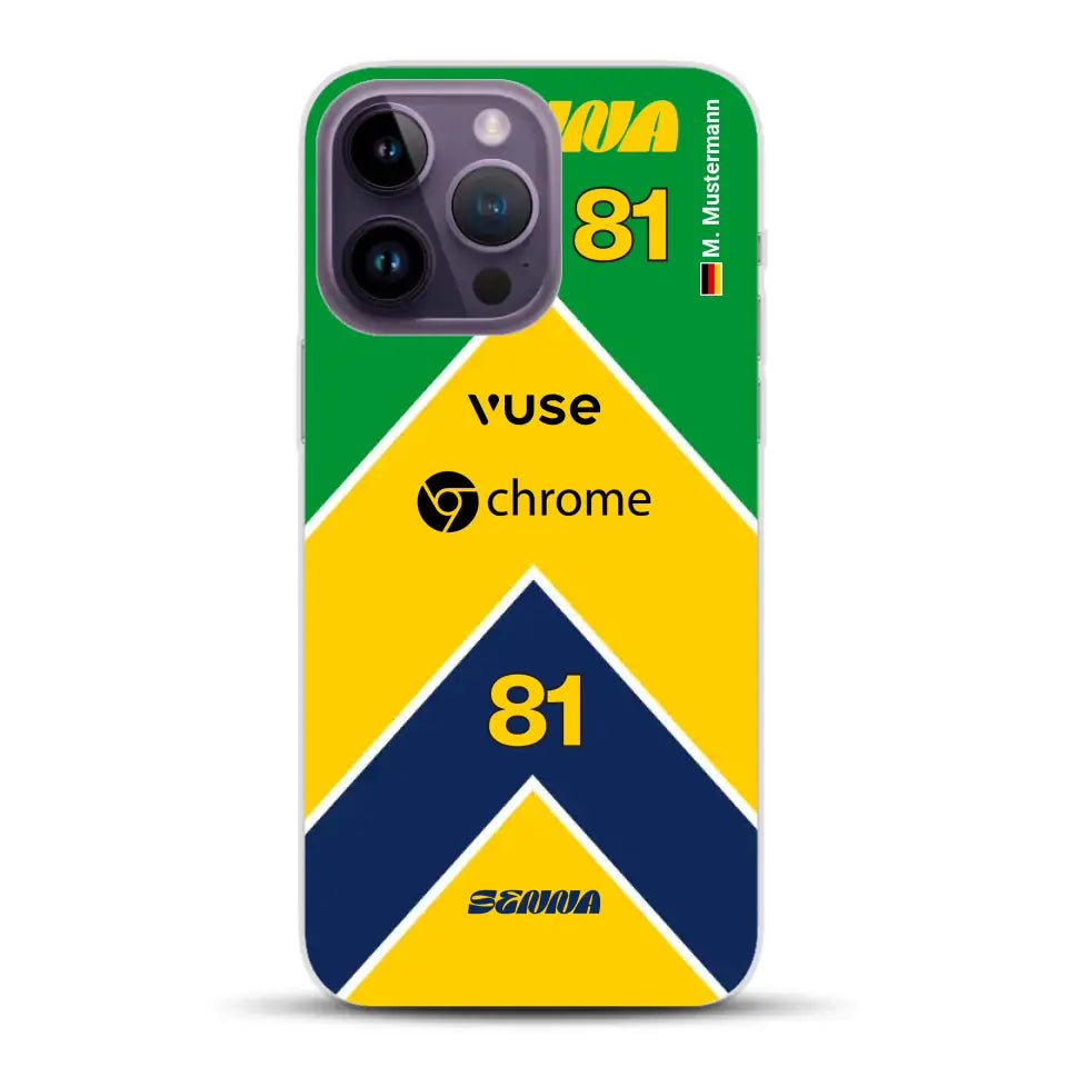 McL F1 Senna Monaco 2024 Livery - Individuelle Handyhülle für iPhone