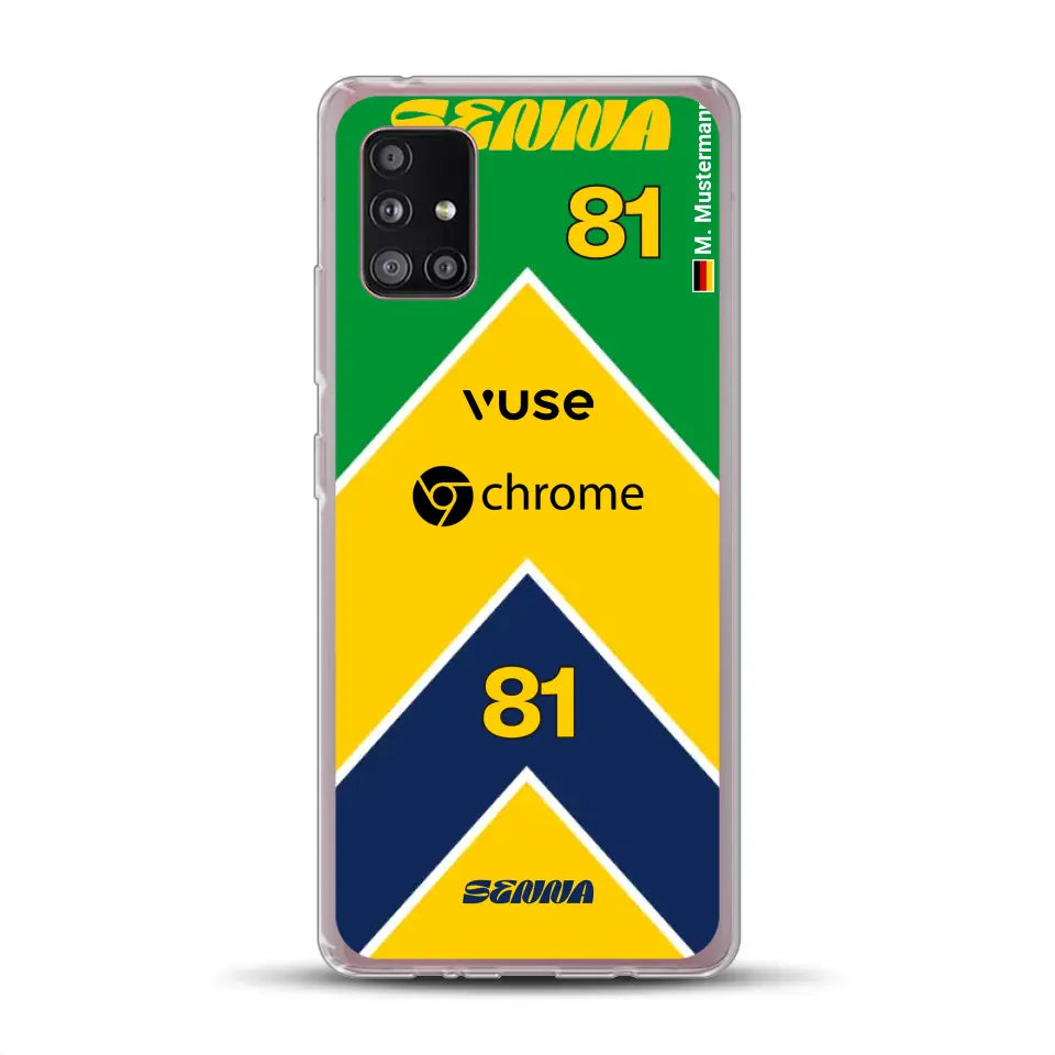 McL F1 Senna Monaco 2024 Livery - Individuelle Handyhülle für Samsung