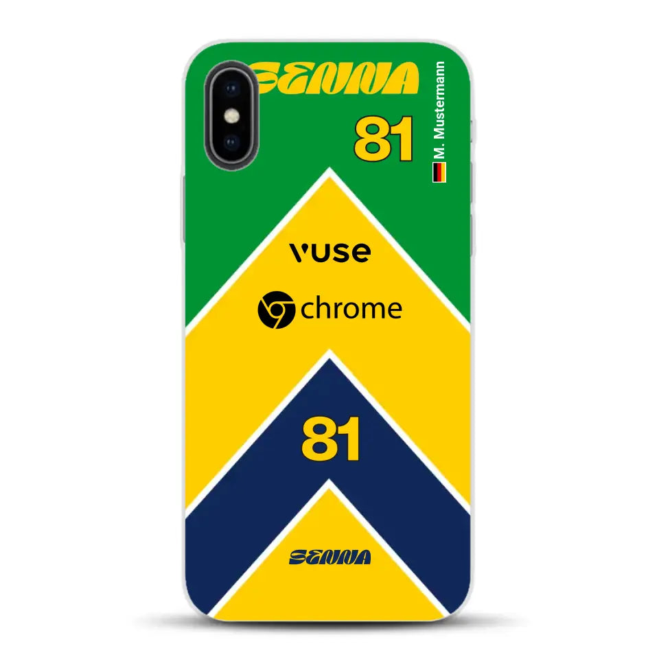 McL F1 Senna Monaco 2024 Livery - Individuelle Handyhülle für iPhone