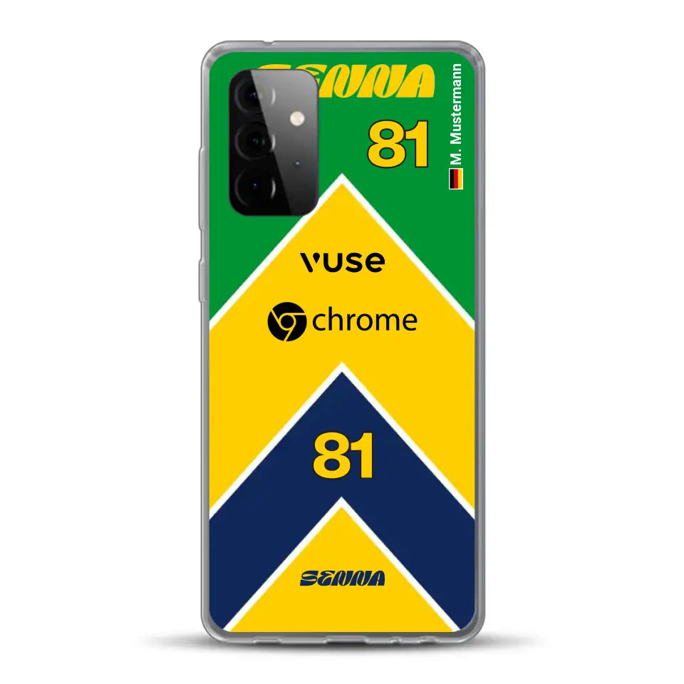 McL F1 Senna Monaco 2024 Livery - Personnalisé coque pour Samsung
