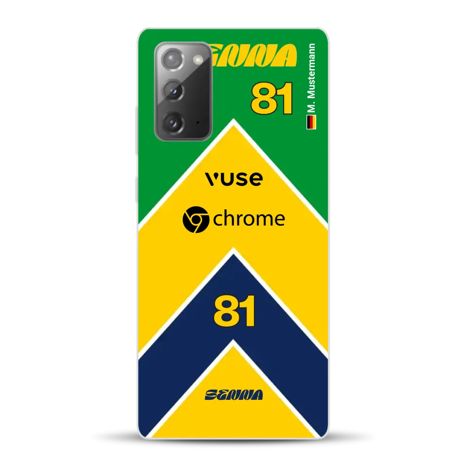 McL F1 Senna Monaco 2024 Livery - Personnalisé coque pour Samsung