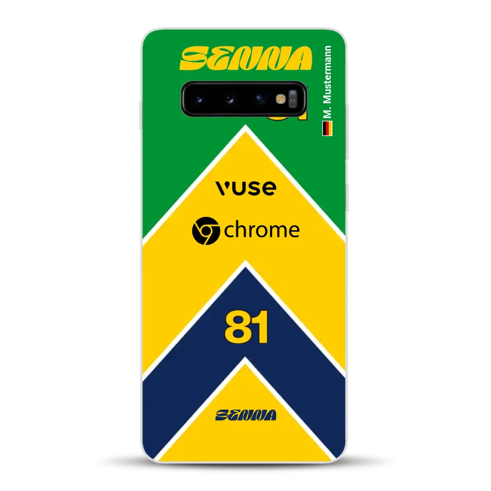 McL F1 Senna Monaco 2024 Livery - Personnalisé coque pour Samsung