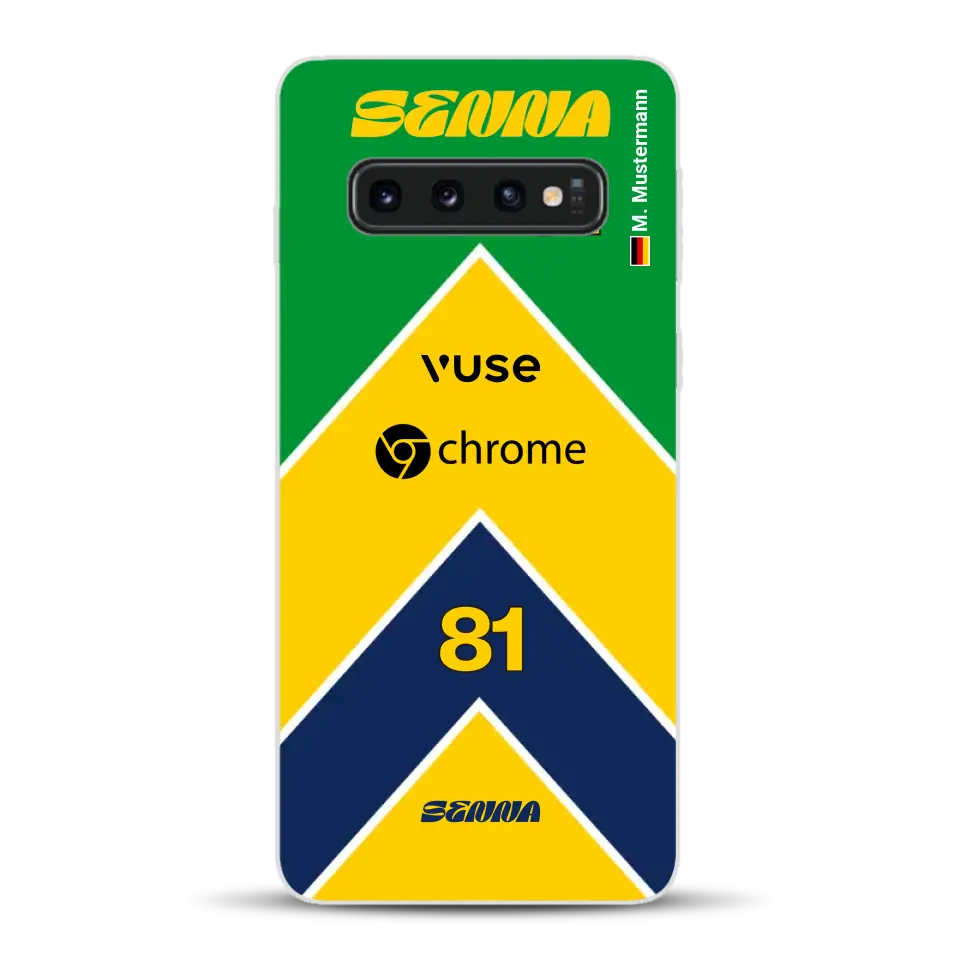 McL F1 Senna Monaco 2024 Livery - Personnalisé coque pour Samsung