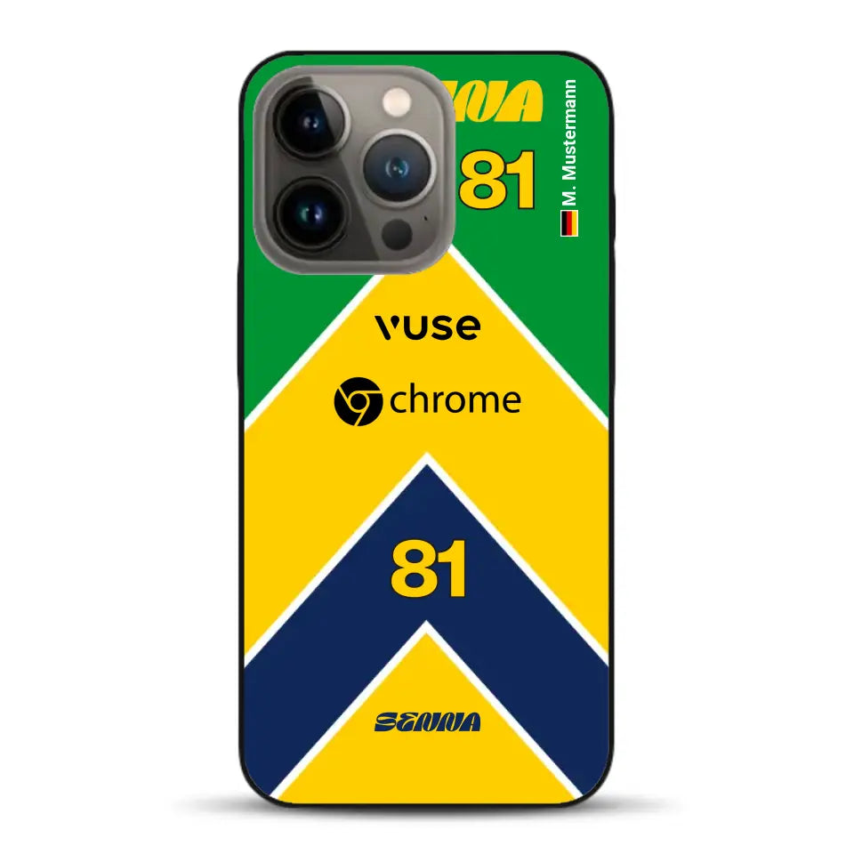McL F1 Senna Monaco 2024 Livery - Individuelle Handyhülle für iPhone