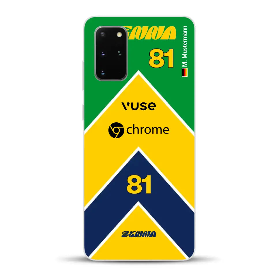 McL F1 Senna Monaco 2024 Livery - Individuelle Handyhülle für Samsung