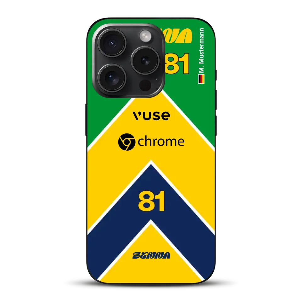 McL F1 Senna Monaco 2024 Livery - Individuelle Handyhülle für iPhone