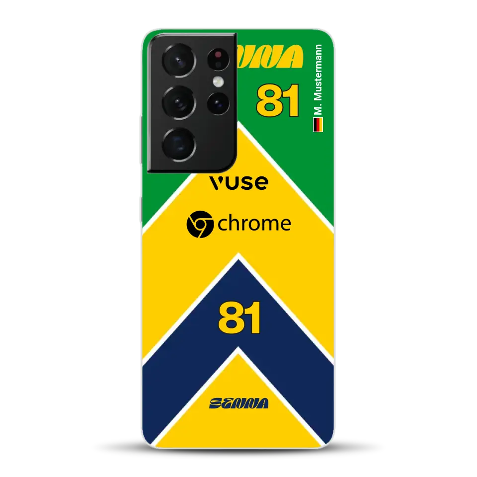 McL F1 Senna Monaco 2024 Livery - Personnalisé coque pour Samsung