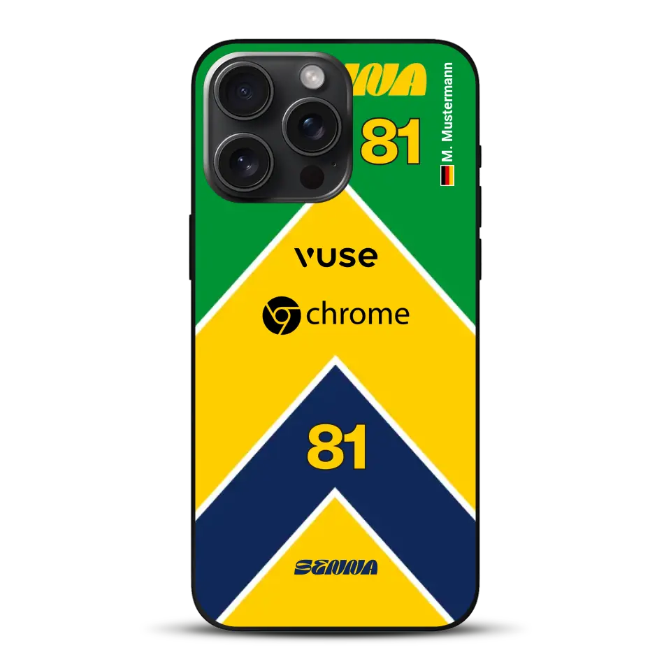 McL F1 Senna Monaco 2024 Livery - Individuelle Handyhülle für iPhone