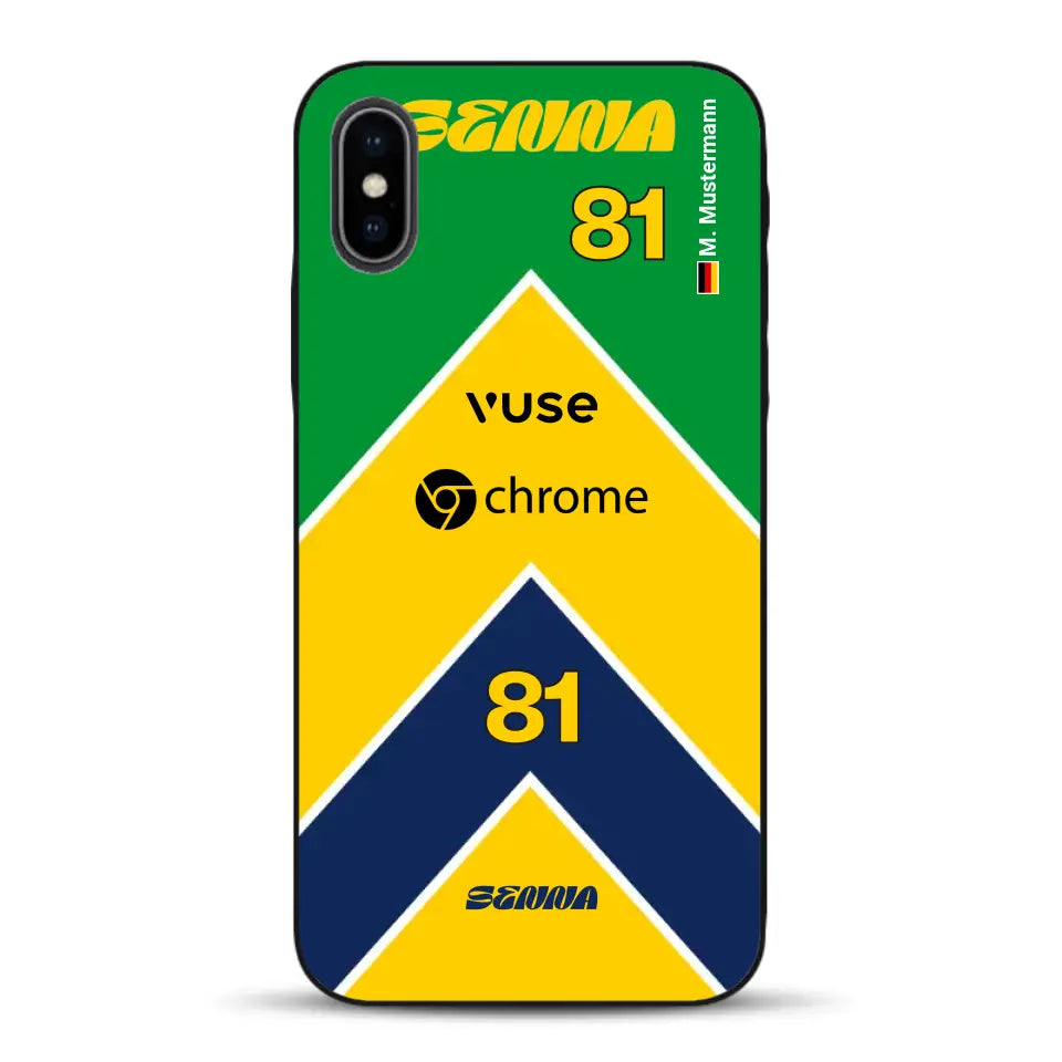 McL F1 Senna Monaco 2024 Livery - Individuelle Handyhülle für iPhone