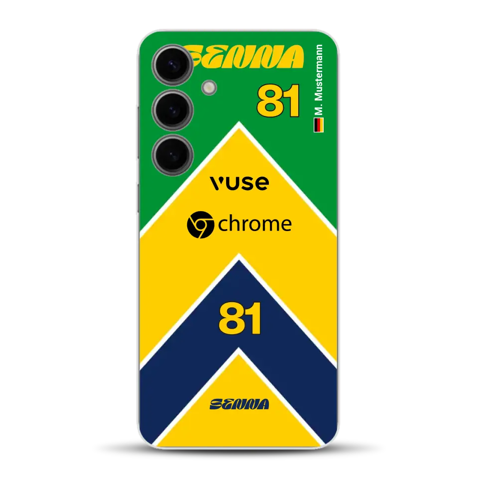 McL F1 Senna Monaco 2024 Livery - Personnalisé coque pour Samsung