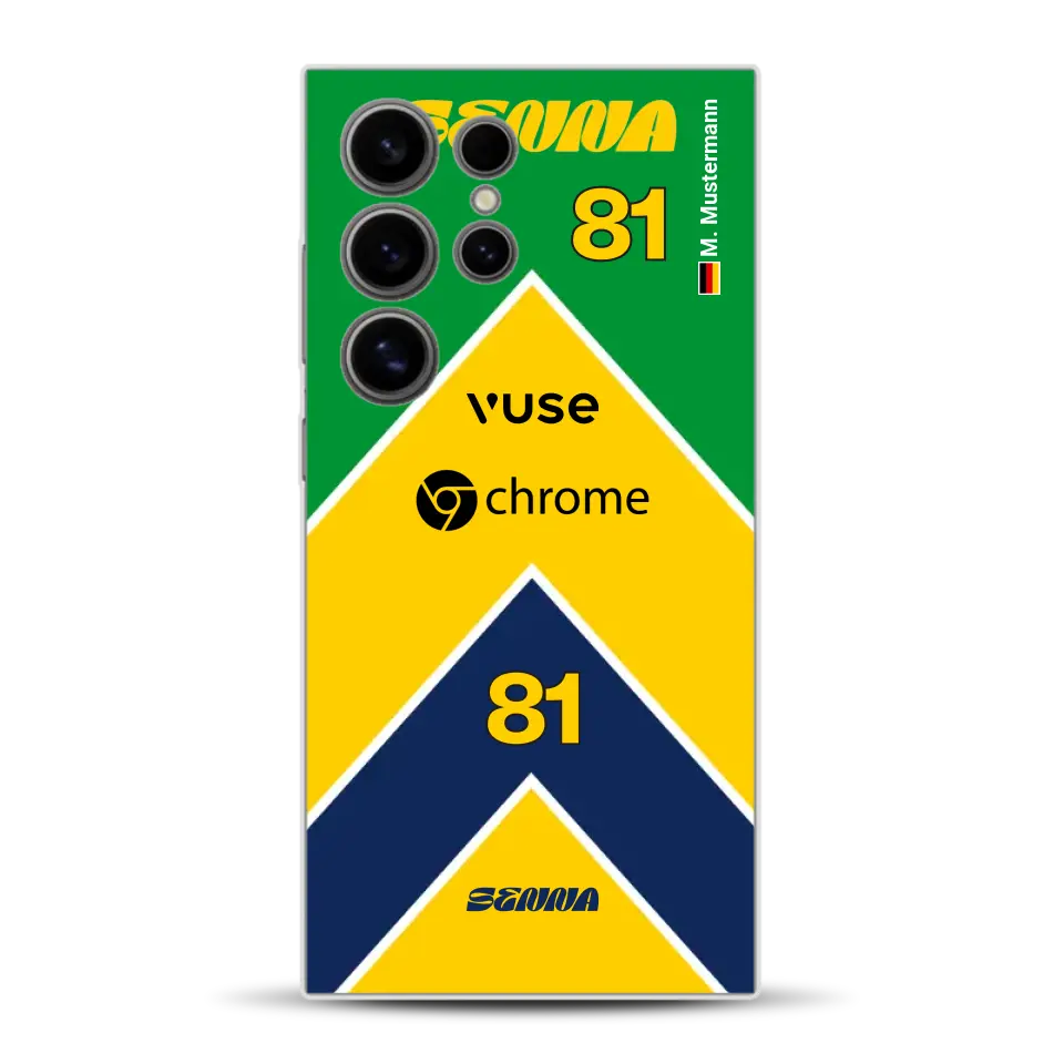 McL F1 Senna Monaco 2024 Livery - Personnalisé coque pour Samsung