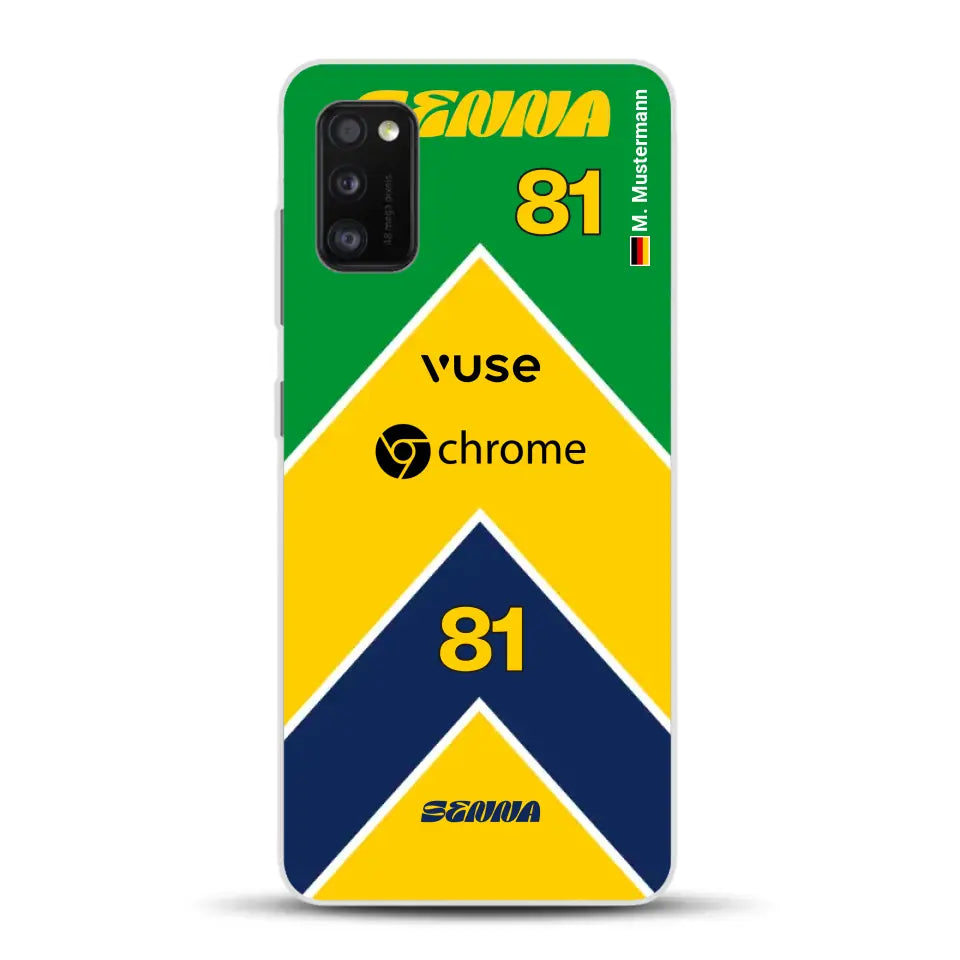 McL F1 Senna Monaco 2024 Livery - Individuelle Handyhülle für Samsung