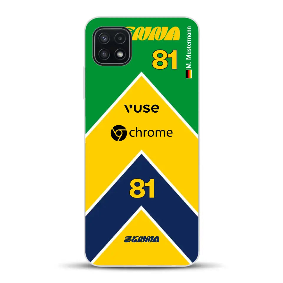 McL F1 Senna Monaco 2024 Livery - Individuelle Handyhülle für Samsung