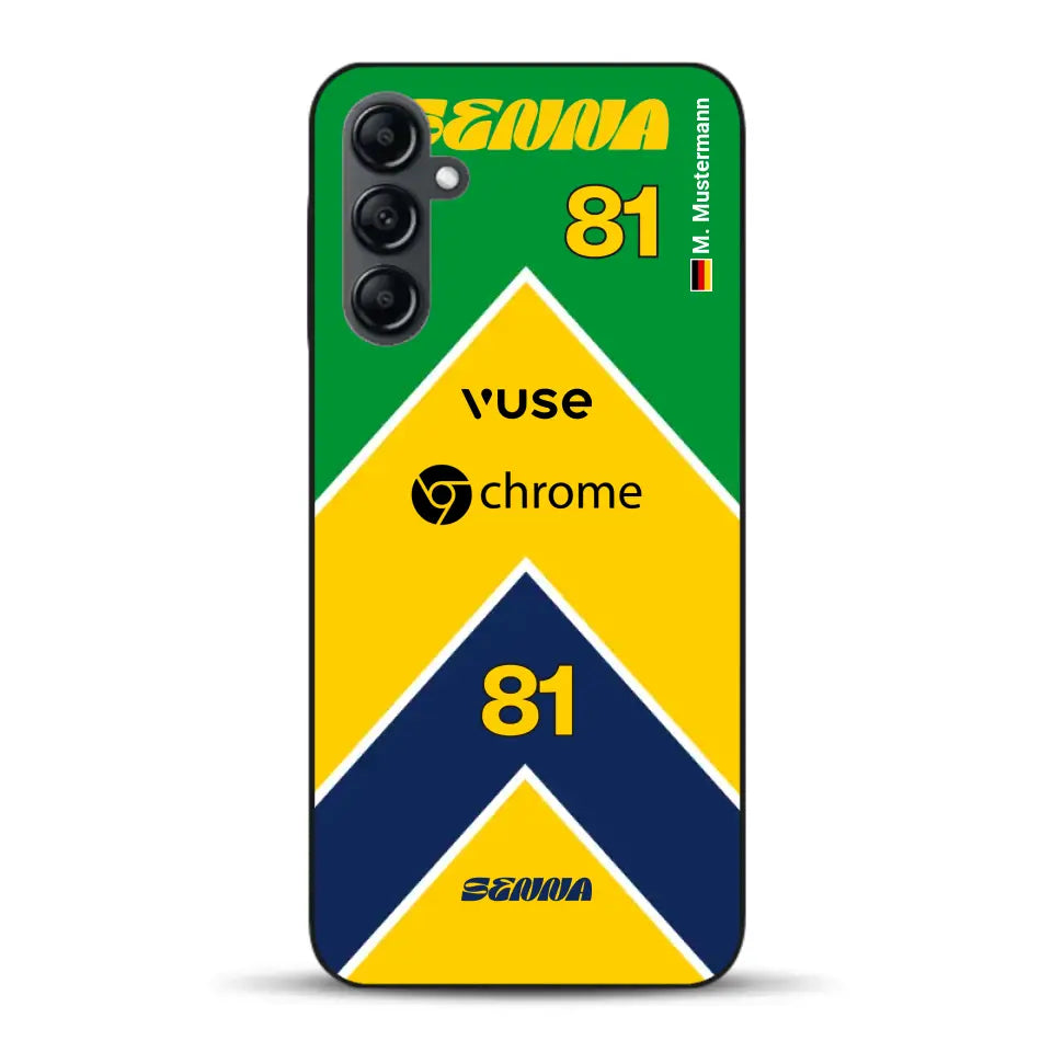McL F1 Senna Monaco 2024 Livery - Individuelle Handyhülle für Samsung