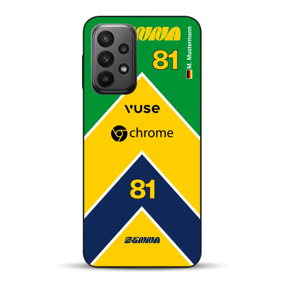 McL F1 Senna Monaco 2024 Livery - Individuelle Handyhülle für Samsung
