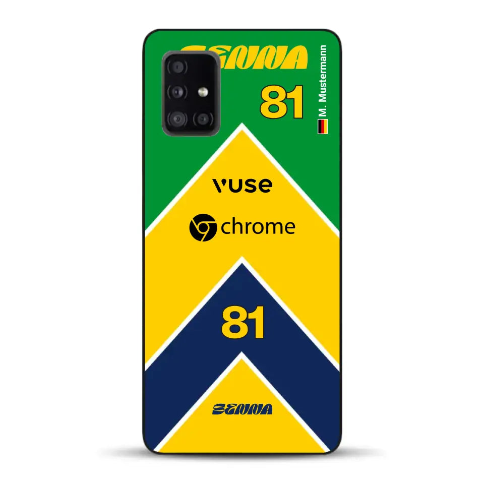 McL F1 Senna Monaco 2024 Livery - Individuelle Handyhülle für Samsung