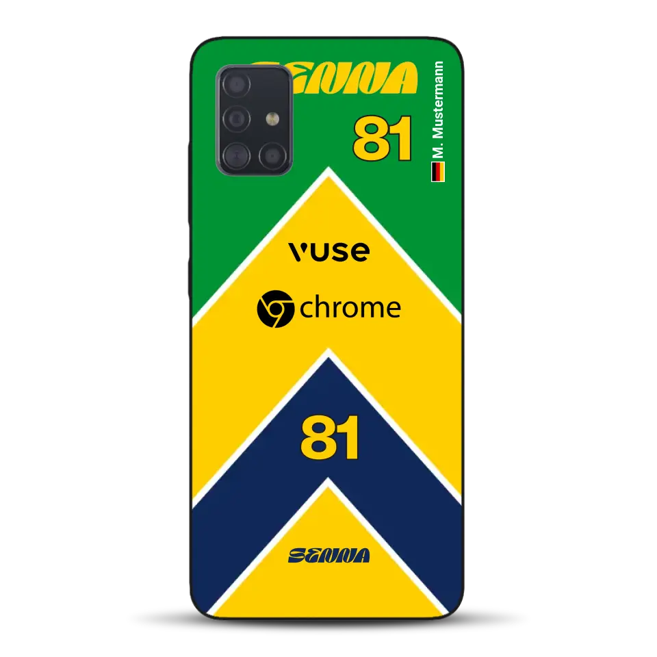McL F1 Senna Monaco 2024 Livery - Personnalisé coque pour Samsung