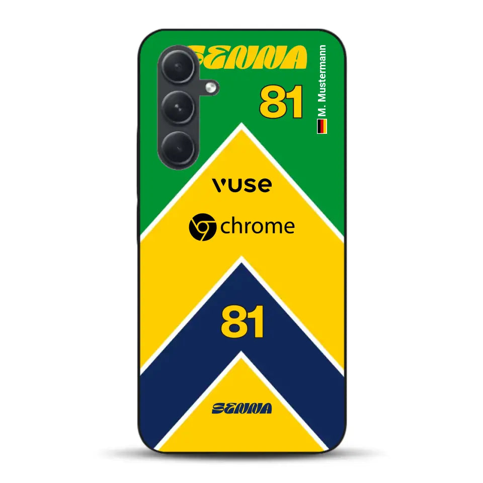 McL F1 Senna Monaco 2024 Livery - Individuelle Handyhülle für Samsung