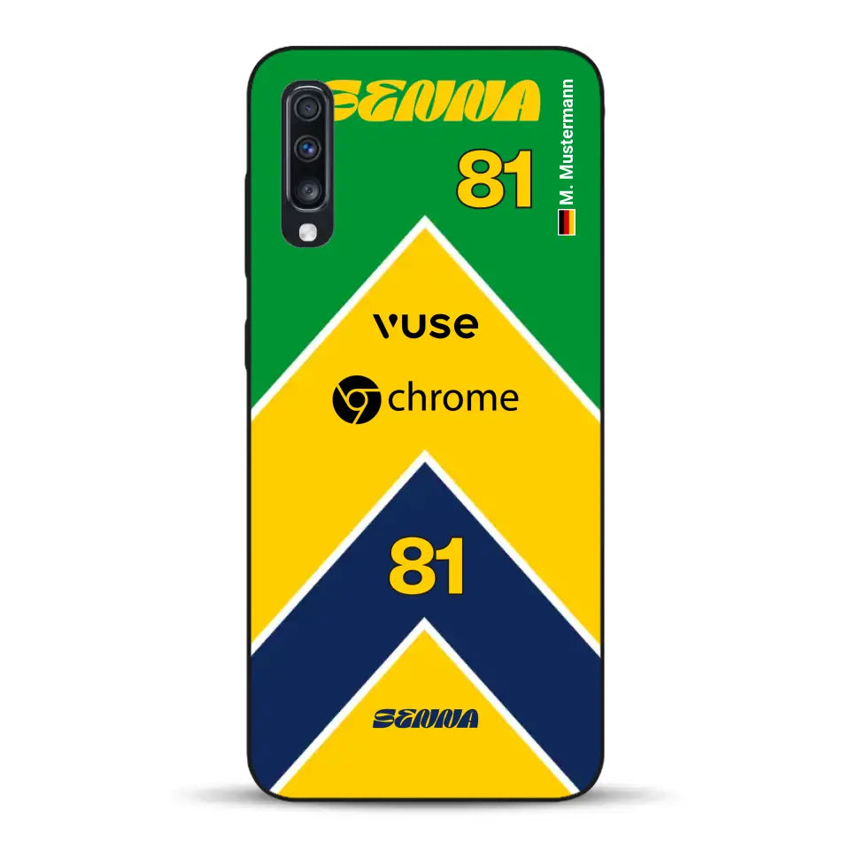 McL F1 Senna Monaco 2024 Livery - Individuelle Handyhülle für Samsung