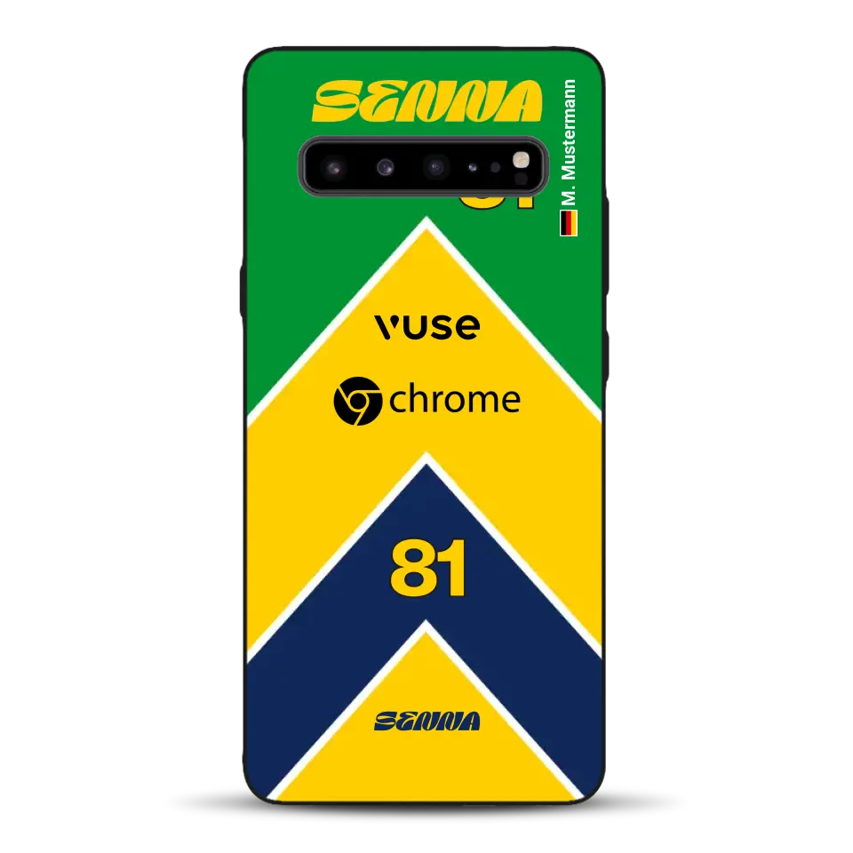 McL F1 Senna Monaco 2024 Livery - Personnalisé coque pour Samsung